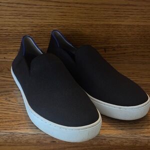 Rothy’s Black Slip-On Sneakers